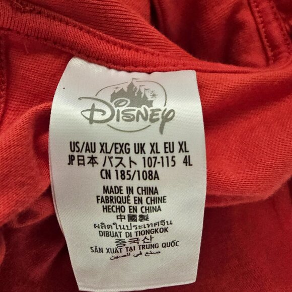 Red peplum minnie mouse top - Picture 6 of 6